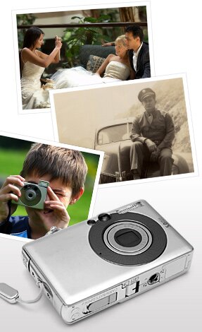 digital photo storage collage